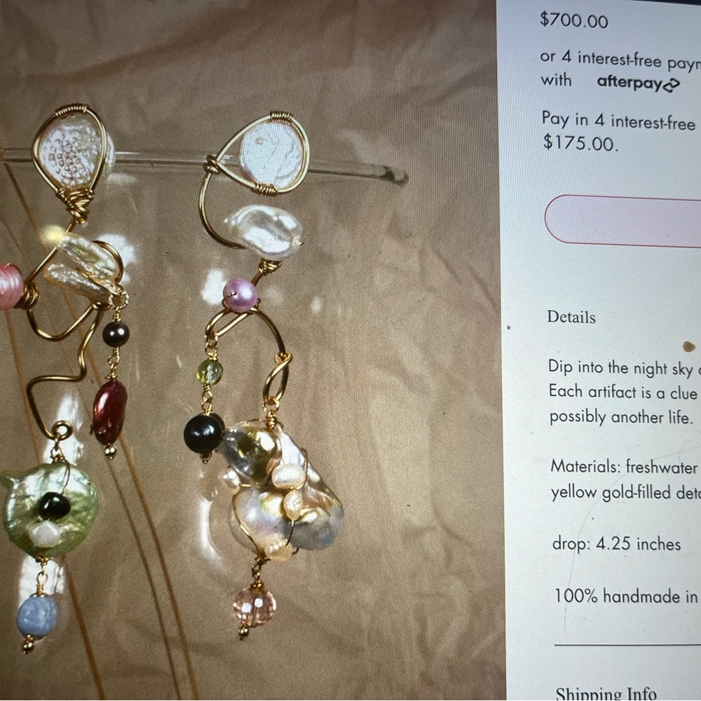 Isshi Universo earrings